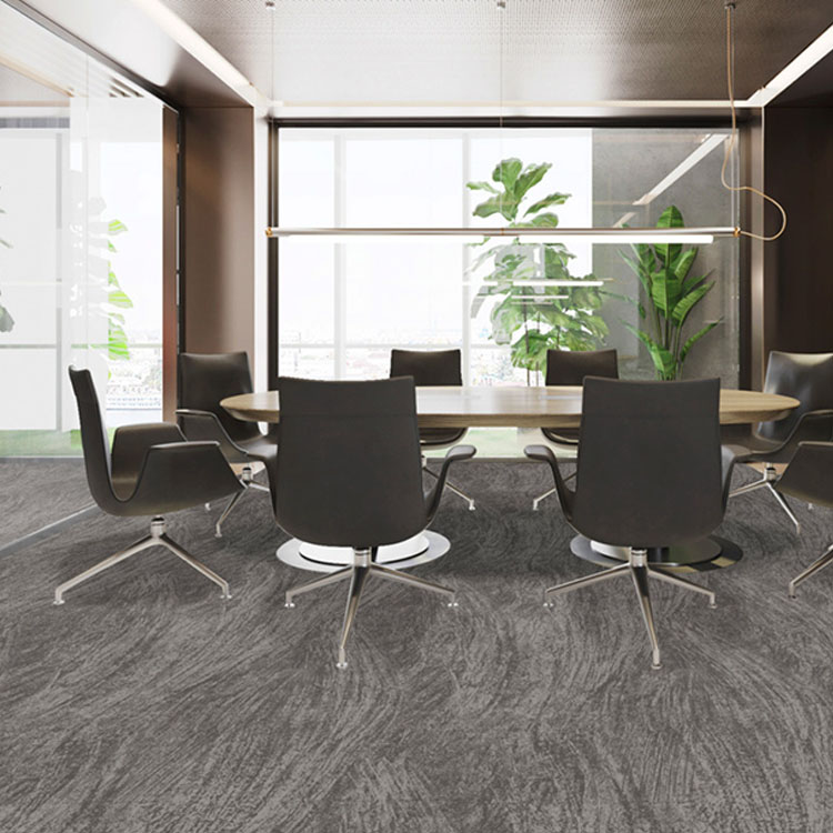 Commercial Plain 50X50cm Office Carpet Tiles