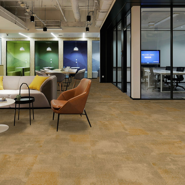 Eco-Friendly Commercial Office Flooring Carpet Squares For Sale