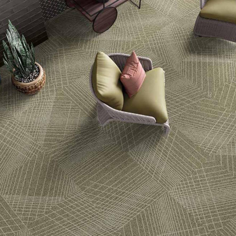 Tufted Commercial Luxury Polyamide Carpet Tiles