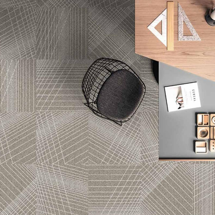 Tufted Commercial Luxury Polyamide Carpet Tiles