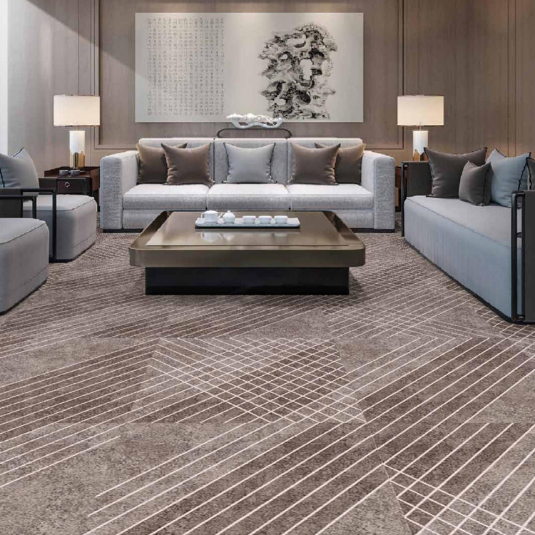 Customized High Quality Printed Nylon Carpet Tiles