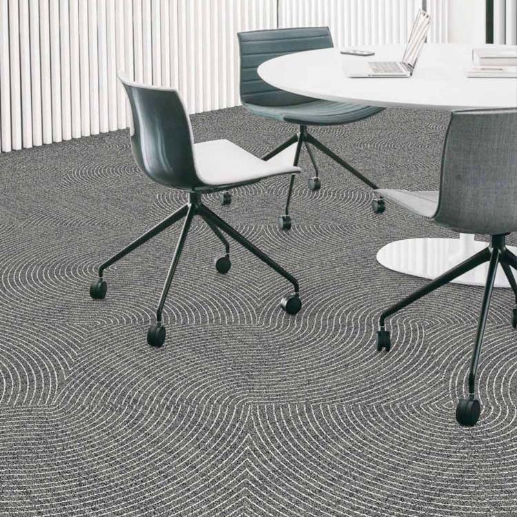 Nylon Carpet Tiles 50*50 Commercial Office Modular PE Backing Carpet Tiles
