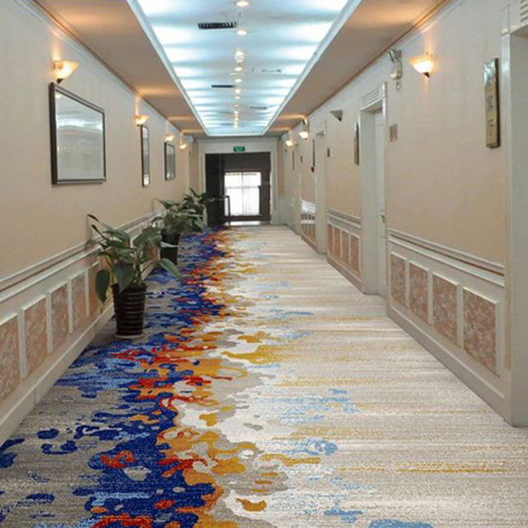Modern Pattern Axminster Hotel Aisle Carpet For Sale