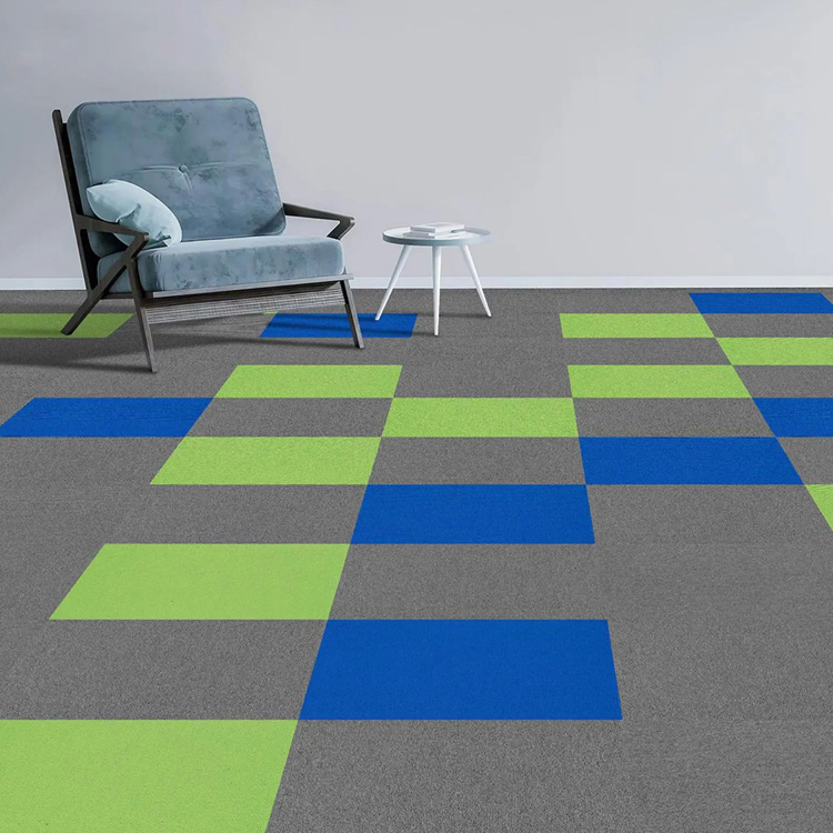 PP Loop Pile Carpet Tiles China Carpet Tiles Exporter