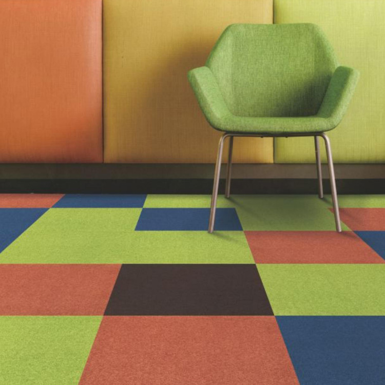 50*50 cm Polyamide Plain Loop Pile Carpet Tiles