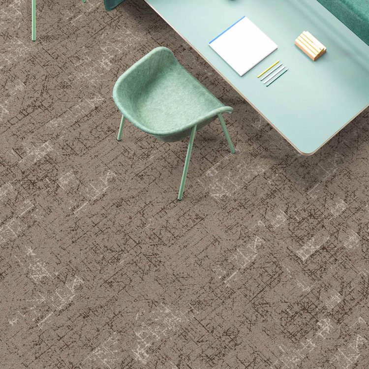 Broome Nylon Fireproof Decoration PrintingCarpet Tiles For Office Flooring