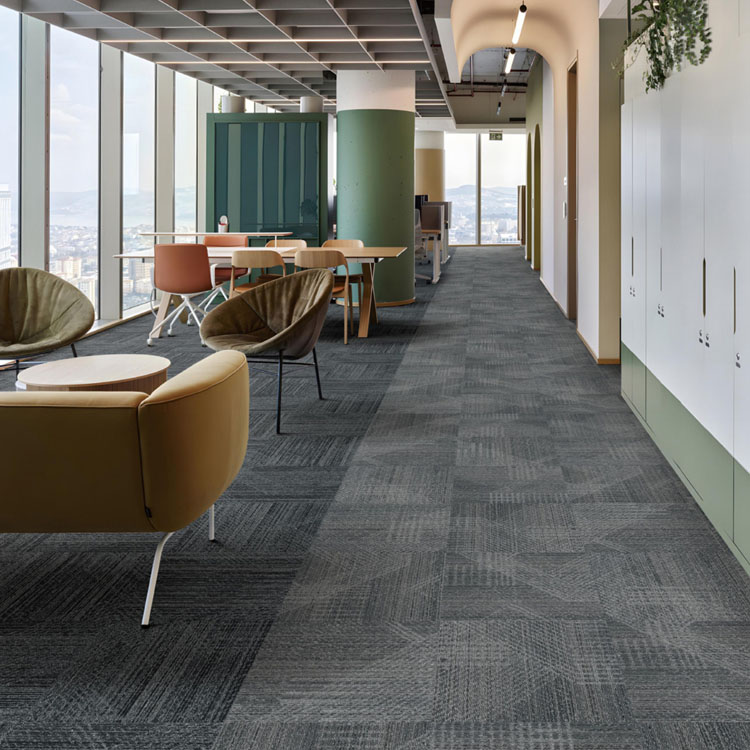 Commercial Carpet Tiles Office 50*50 Nylon Carpet Tiles
