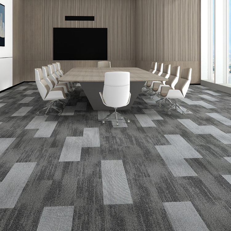High Quality Office Carpet Tiles PVC Backing Carpet Tiles For Office