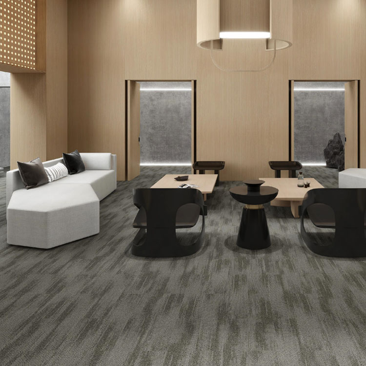 High Quality Office Carpet Tiles PVC Backing Carpet Tiles For Office