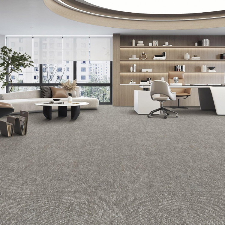 Office Flooring Carpet Tiles Nylon Loop Pile 50*50cm Carpet Tiles