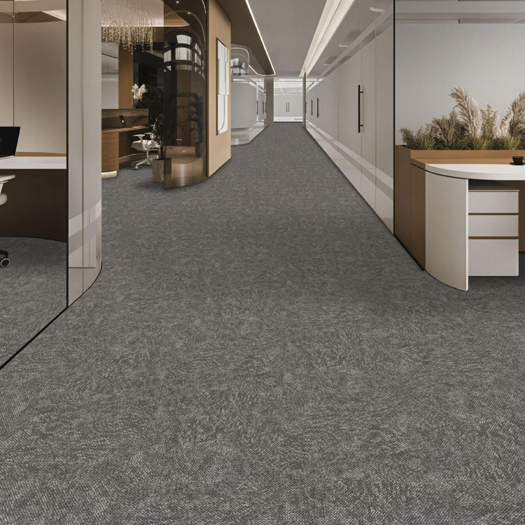 Office Flooring Carpet Tiles Nylon Loop Pile 50*50cm Carpet Tiles
