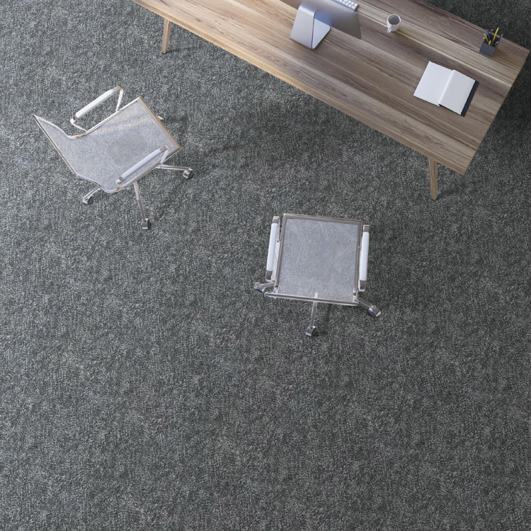 Office Flooring Carpet Tiles Nylon Loop Pile 50*50cm Carpet Tiles