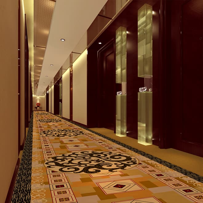 ZS233516, nylon printed corridor carpet
