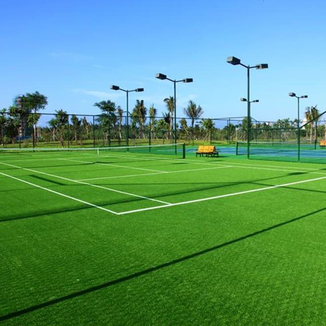 Tennis clubs increasingly choose artificial grass