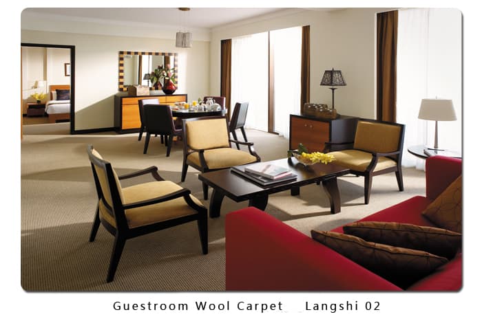 Guestroom Wool Carpet Langshi 02