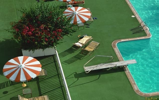 Artificial grass for your pool area