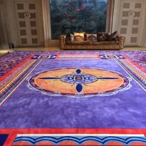 Hand Made Luxury Hotel Lobby Carpet