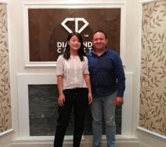 Client from Mexican visited the Diamond Carpet