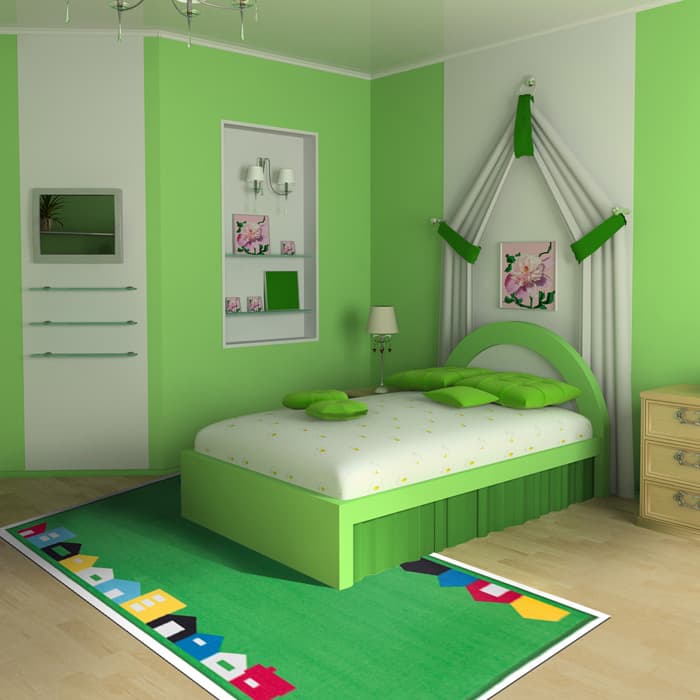 Modern Design Children's Room Area Rug