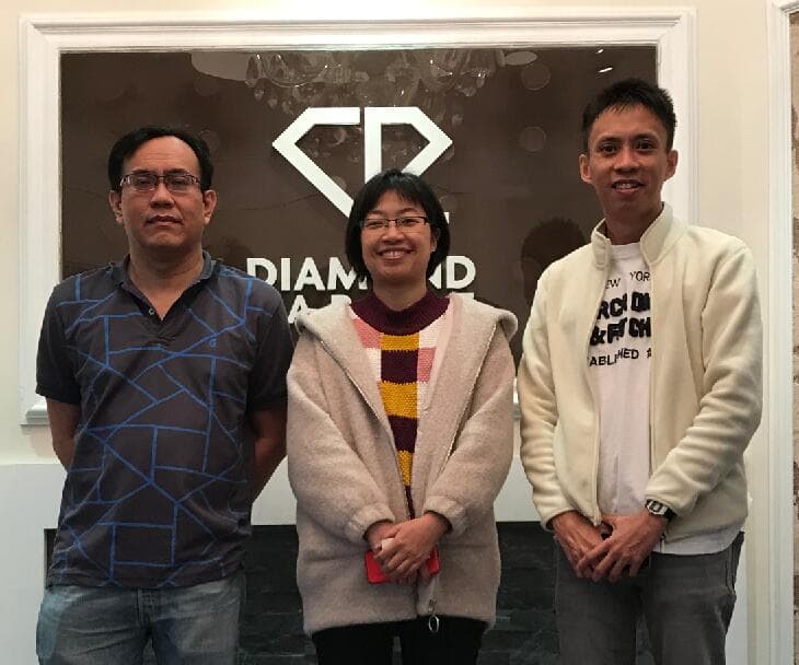 Customer from Singapore visited our factory on April