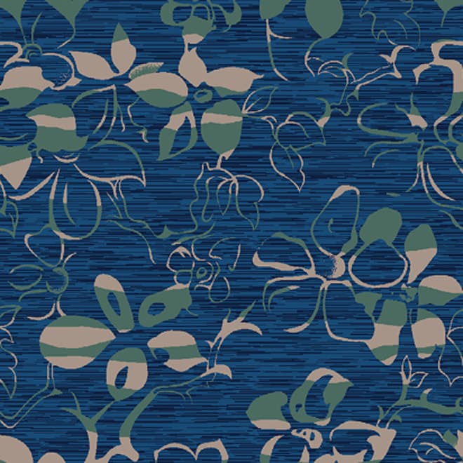 Floral Design Nylon Printed Carpet for Hotel Corridor