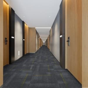 PP Carpet Tile with PVC Backing ZSBA15
