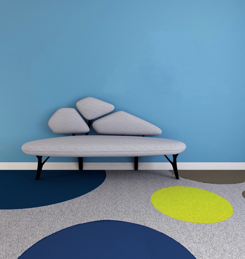 Carpet tile--Making your room more fashion & colorful