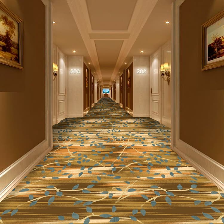  High Definition Printed Hotel Corridor Carpet