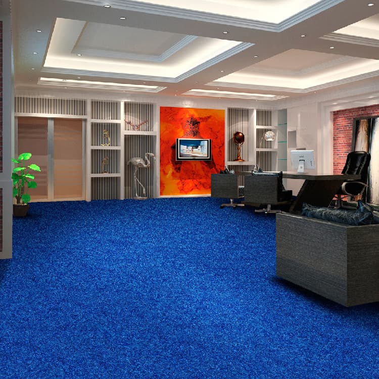 Cheap Wall To Wall Plain Carpet Office Floor In Stock Carpet