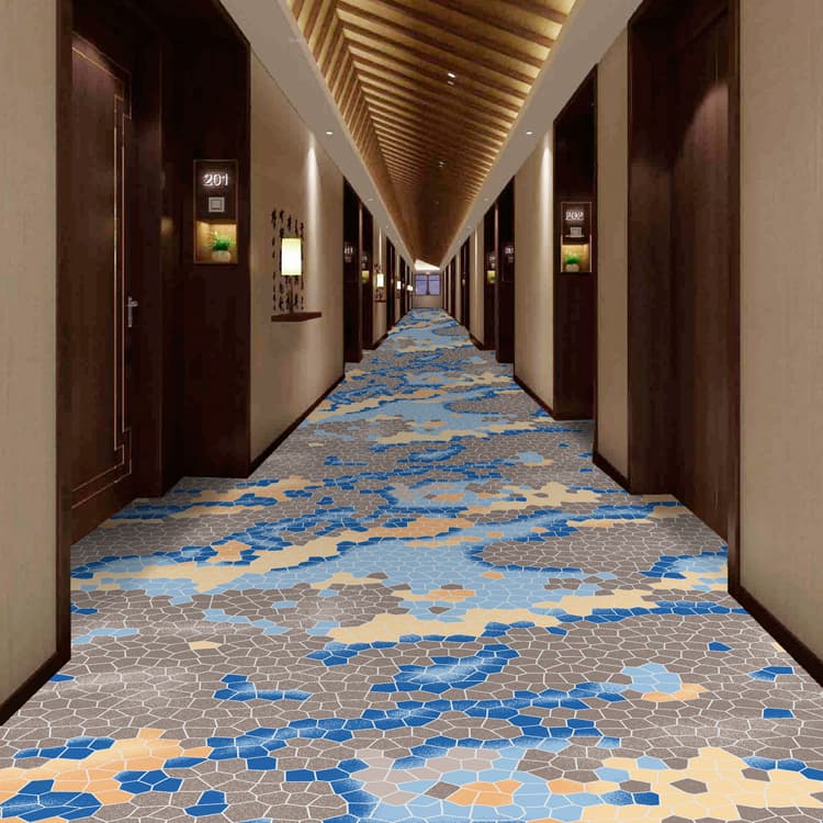 Hot Sale Spot Goods Hotel Walkway Printing Carpet