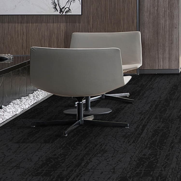 Nylon Loop Pile 25*100 cm Office Flooring Carpet Tiles