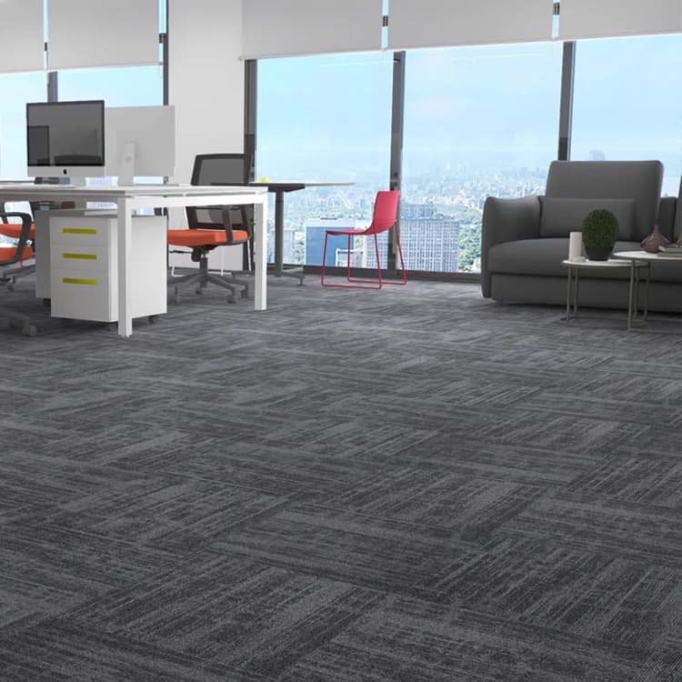 QF200 Machine Made High Quality Loop Pile Office Carpet Tiles And Carpet