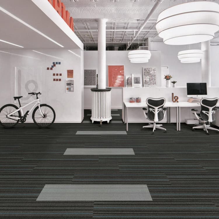 TB80 Loop Pile Floor Carpet Tiles For Office