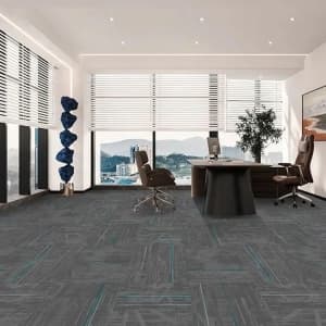 SY Commercial Office Floor 50*50cm Carpet Tiles