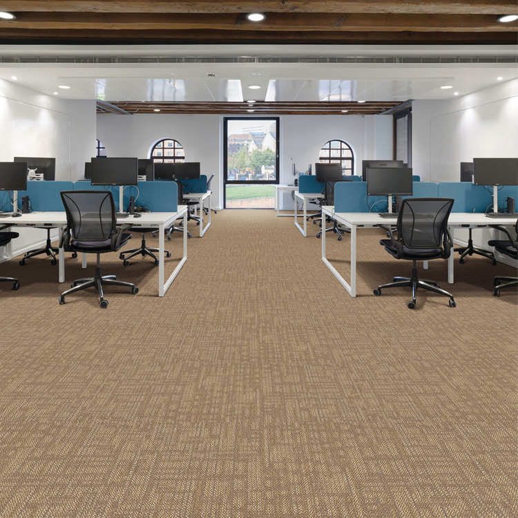 PP 50*50cm Commercial Use Office Carpet Tiles