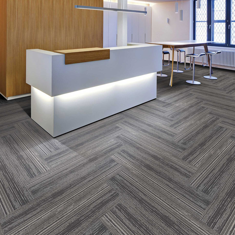 ZSFN20 Nylon Loop Pile Carpet Tiles For Office