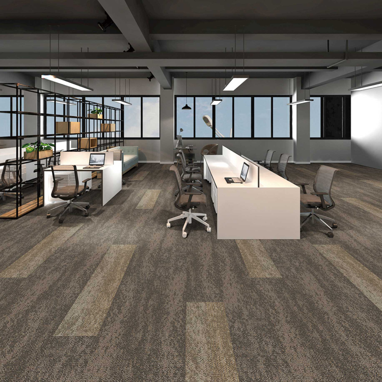 ZSFN21  Machine Made Nylon Carpet Tiles For Office Use
