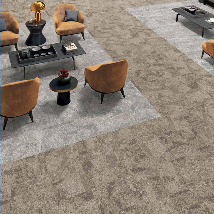 Removable Commercial Fireproof Polyamide Carpet Tiles