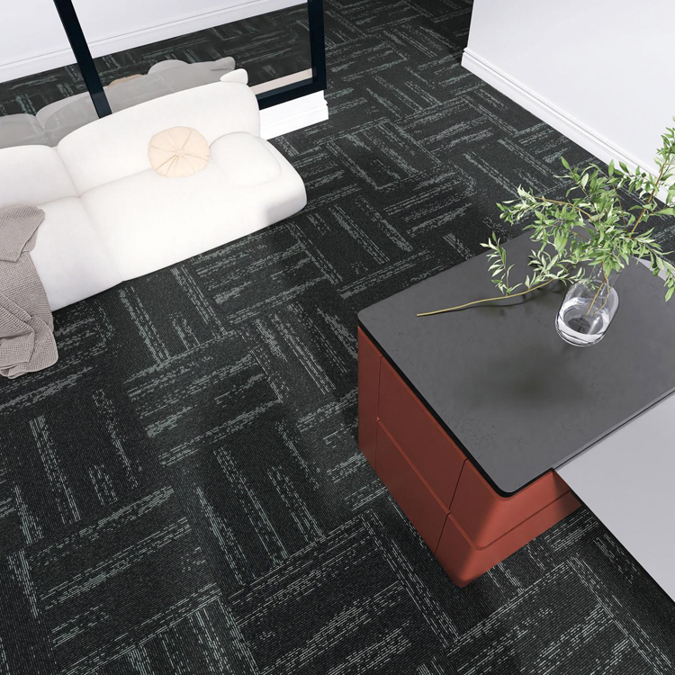PP Machine Made Removable Carpet Tiles China Carpet Tiles Exporter