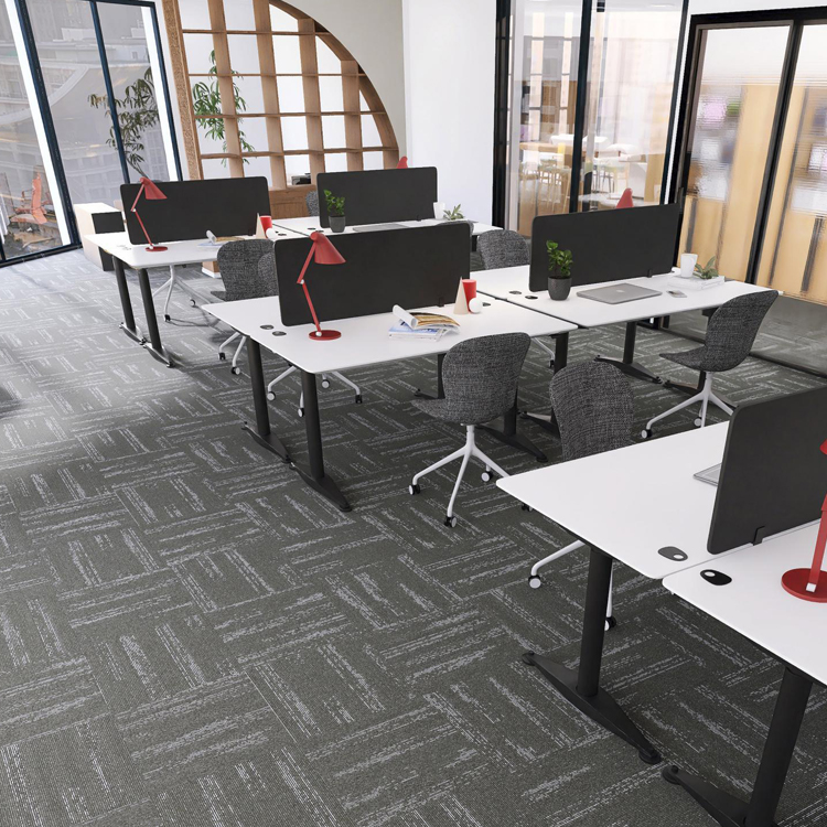 PP Machine Made Removable Carpet Tiles China Carpet Tiles Exporter