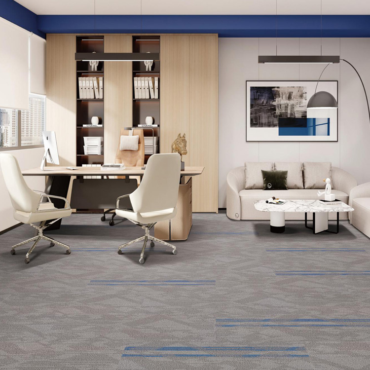 Commercial Nylon Office Textured Carpet Tiles
