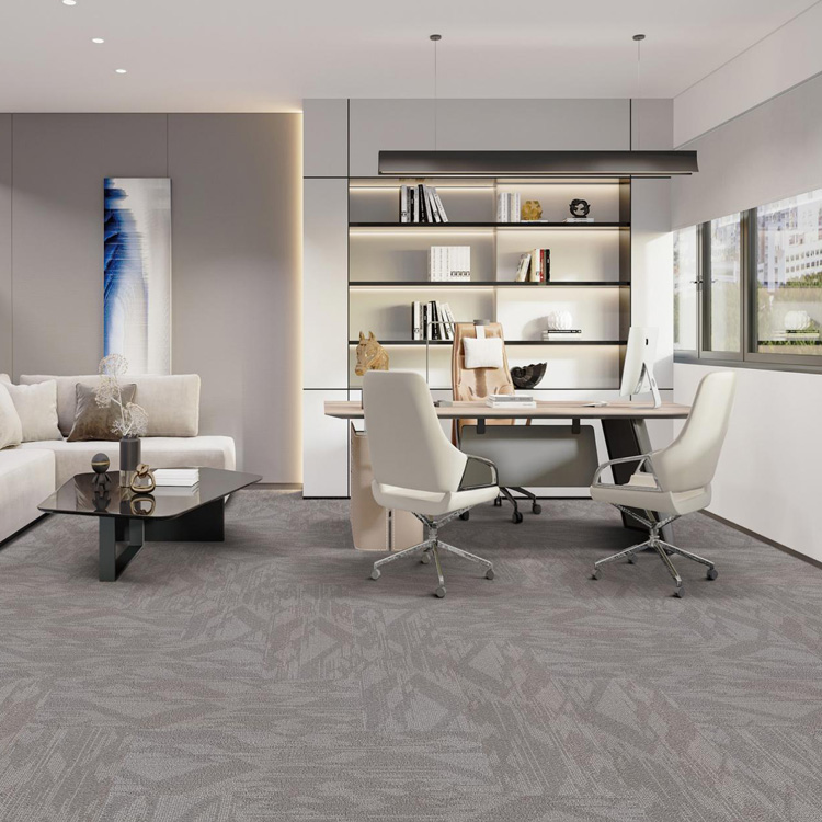 Commercial Nylon Office Textured Carpet Tiles