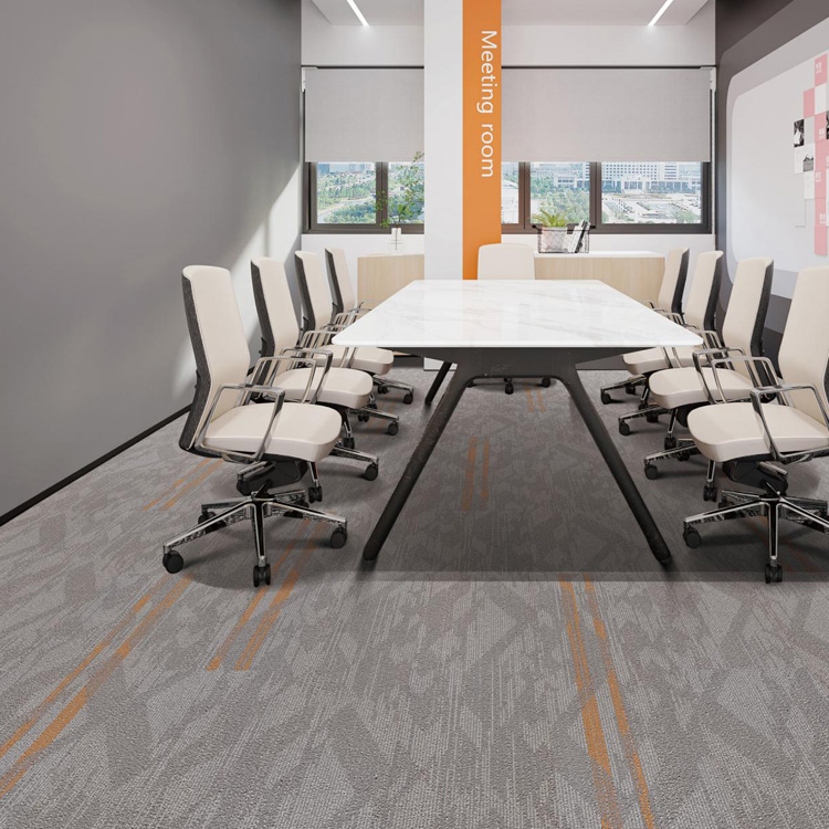 Commercial Nylon Office Textured Carpet Tiles