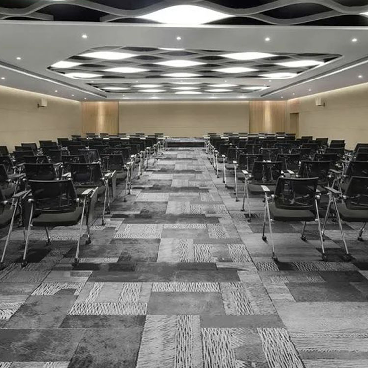 Wall To Wall Conference Room Floor Printed Carpet