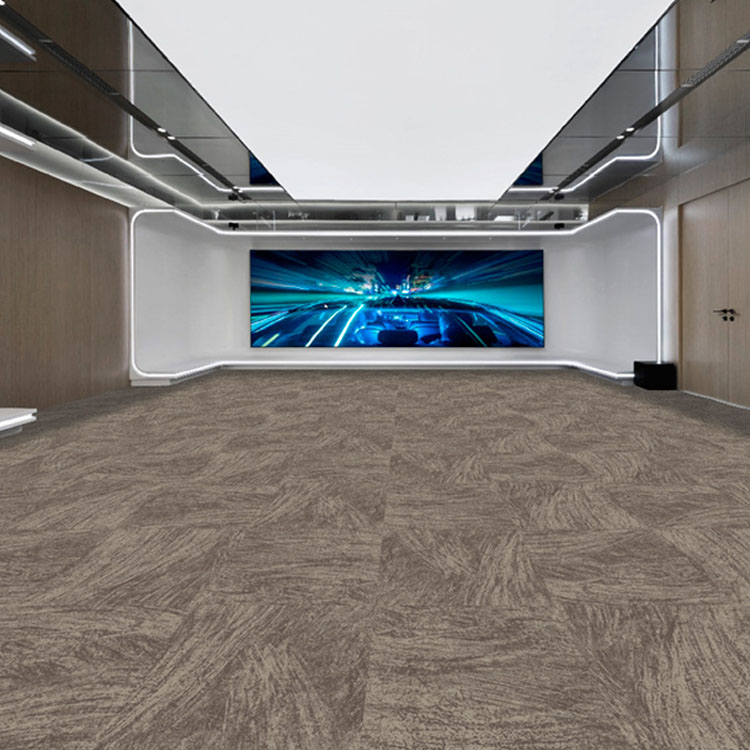 Commercial Plain 50X50cm Office Carpet Tiles