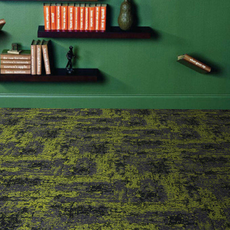 Removable Commercial Fireproof Modular Carpet Tiles