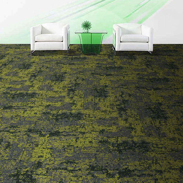Removable Commercial Fireproof Modular Carpet Tiles