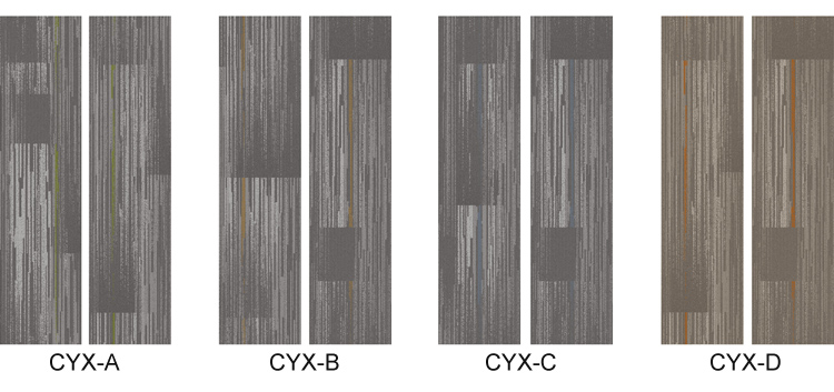 25*100cm Commercial Office Carpet Tiles OEM Factory