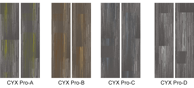 Durable Commercial Grey Carpet Tiles For Office Floor