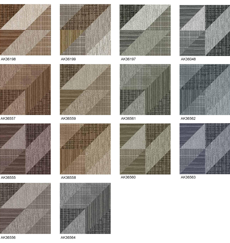 Removable Polyamide Loop Pile Carpet Tiles